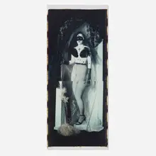 Paul Andersen, St. Ann, 1987, unique large-format Polaroid Polacolor print in two parts