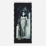 Paul Andersen, St. Ann, 1987, unique large-format Polaroid Polacolor print in two parts