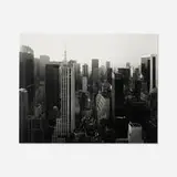 Nicholas Nixon, West View from 53rd Street and Third Avenue, New York, gelatin silver print