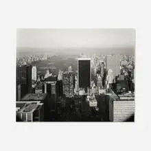 Nicholas Nixon, View of Central Park, New York, gelatin silver print
