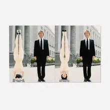 Vanessa Beecroft, Vogue Hommes, 2002, digital C-print mounted to Sintra