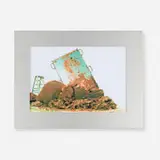 Anish Kapoor, Svayambh (for Haus der Kunst, Munich), 2007, transparency print in aluminum, electrical light frame