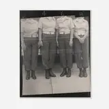 Gerald Slota, Untitled (2, 4, 6, 8), 1995, gelatin silver print from T55 P/N Polaroid Positive/Negative 4x5 film Type 55