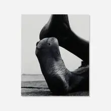 Aaron Siskind, Feet 121, gelatin silver print