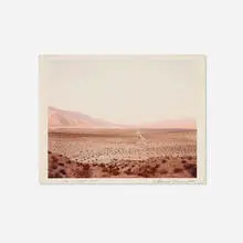 San Gorgonio Pass (from the Canto I: The Highway portfolio) by Richard Misrach, 1981, vintage C-print, sold Mar 2026