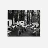 Bruce Davidson, Yosemite Park (Campers), gelatin silver print