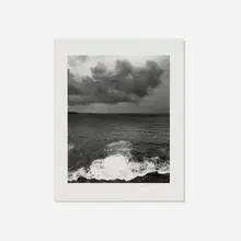 Minorca, Spain (Wave Crashing) by Pentti Sammallahti, 2014, gelatin silver print, sold Mar 2026