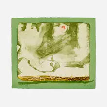 Helen Frankenthaler, Tiger's Eye, 1987, etching, aquatint, lithograph and screenprint in colors on HMP handmade
