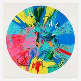 Damien Hirst, Beautiful Mickey, 2015, screenprint in colors