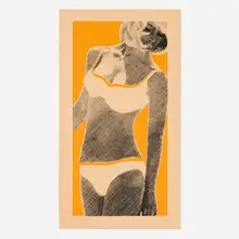 Gerald Laing, Tracy (from the Baby, Baby Wild Things portfolio), 1968, screenprint in colors