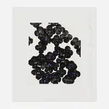 Donald Sultan, Wallflower 35 (from the Wallflowers portfolio), 2008, screenprint in colors