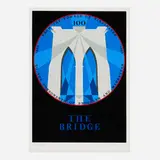 Robert Indiana, The Brooklyn Bridge (from the New York, New York portfolio), 1983, screenprint in colors on Arches