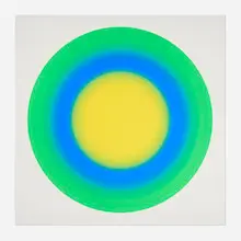 Sun 4 (from the Sun portfolio) by Ugo Rondinone, 2019, screenprint in colors on Rising 4-ply Museum Board, sold Jun 2026