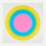Ugo Rondinone, Sun 5 (from the Sun portfolio), 2019, screenprint in colors on Rising 4-ply Museum Board