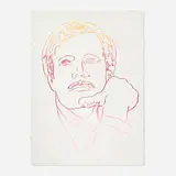 Andy Warhol, Ted Turner, 1986, screenprint in colors on HMP