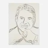 Andy Warhol, Jimmy Carter (from the Inaugural Impressions portfolio), 1977, screenprint on J. Green