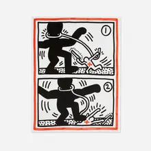 Free South Africa #3 by Keith Haring, 1985, lithograph in colors, sold Jun 2026