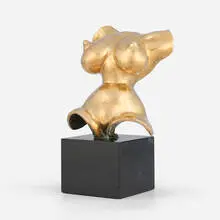 Torso by Gaston Lachaise, polished bronze, sold May 2026