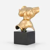 Gaston Lachaise, Torso, polished bronze