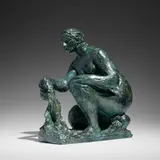 La petite laveuse by Pierre-Auguste Renoir and Richard Guino, patinated bronze, sold May 2026