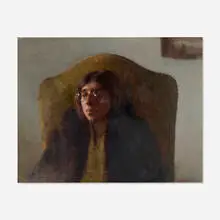 Nelson Shanks, Portrait of Susan Handel, 1970, oil on panel