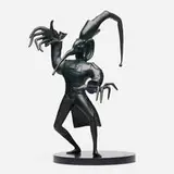 Mihail Chemiakin, Untitled (from the Carnival in St. Petersburg series), c. 1995, bronze