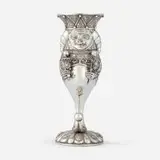 Mihail Chemiakin, Petrushka, sterling silver parcel-gilt