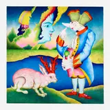 Mihail Chemiakin, Gardeners, 1997, oil on canvas