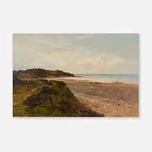 Alfred de Breanski, Heysham, Lancashire Coast, 1870-77, oil on canvas