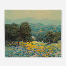 Granville Redmond, California Landscape, c. 1920, oil on canvas