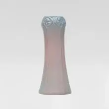Vase with spiderwort by Van Briggle Pottery, 1905, glazed earthenware, sold May 2026