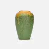 Arequipa Pottery, Vase with seagrass, 1911-18, glazed earthenware