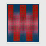 Julian Stanczak, Trespass, 1979, screenprint in colors