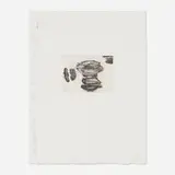 Donald Sultan, Lip Print IV (from the Lip Prints series), 1989, aquatint