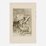Pierre-Auguste Renoir, Le chapeau épinglé, 1894, etching and drypoint