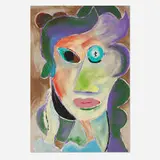 George Colin, Untitled, 1989, oil on canvas