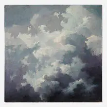 Eric Sloane, Cloud Cathedral, oil on Masonite