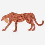 Howard Finster, Past Midnight (Leopard), 1984, acrylic on wood