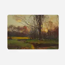 Mathias Alten, Autumn Gold, 1918, oil on panel