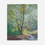 Marie Goth, Hobb's Branch, oil on board