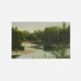 Sabrina Lathrop, The Au Sable River, Near Grayling, Michigan, 1914, oil on canvas