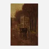 Ivan Swift, Woodward (Detroit), oil on board