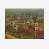 Alois Lecoque, Prague, 1952, oil on canvas