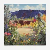 Adele Alsop, Tapestry, 1993, oil on canvas