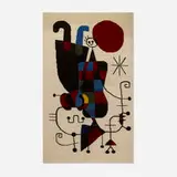 Joan Miró, Tapestry, c. 1965, woven wool