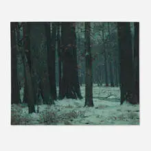 John F. Carlson, Silent Woods, oil on canvas