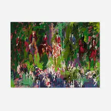 LeRoy Neiman, Fox Hunt, 1969, oil on board