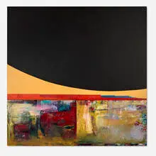 Dan Namingha, Wepo #2, 1998, acrylic on canvas