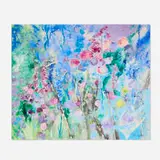 Rae Ferren, In the Garden, oil on canvas