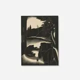 Paul Landacre, Sultry Day, 1937, wood engraving